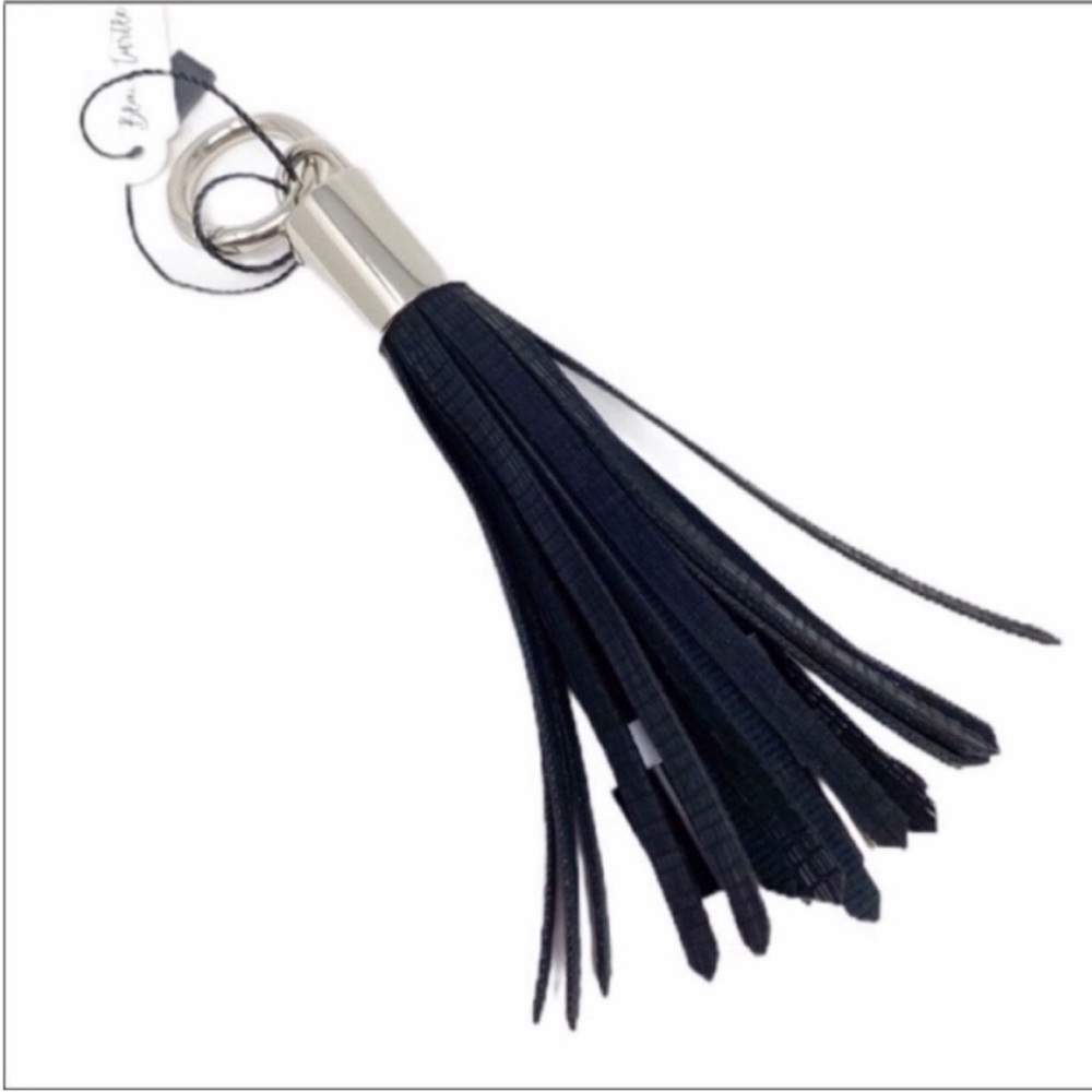 Snakeskin Tassel USB Phone Cable Key Chain NEW